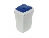 Koš za zbiranje odpadkov ECO-LID 42L z modrim pokrovom