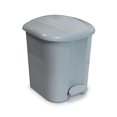 Plastični koš 17L z stopalko