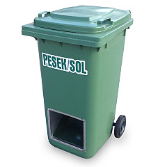 Zaboj za pesek ali sol 240L