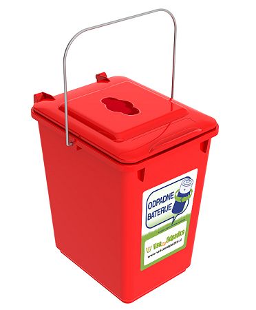 Posoda za rabljene baterije