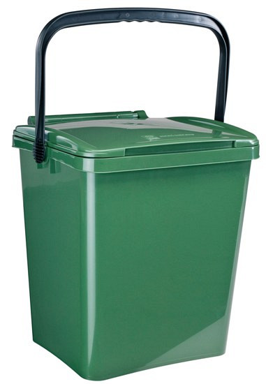 Koš URBA 20 v zeleni barvi