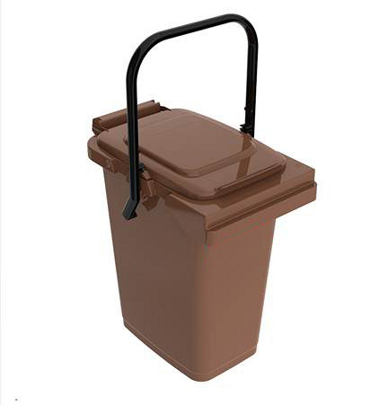Koš za biološke odpadke 25L