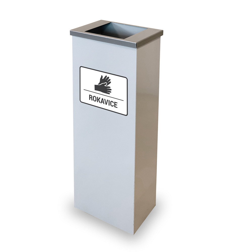 Koš za uporabljene rokavice 30L