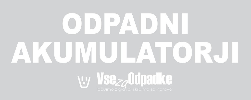 Nalepka za koš z napisom 
