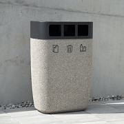 Koš BIEN za ločevanje 3x 43l brez pepelnika