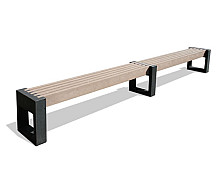 Klop CANVAS 360 v sivi barvi