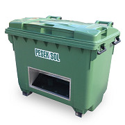 Zaboj za pesek ali sol 660L