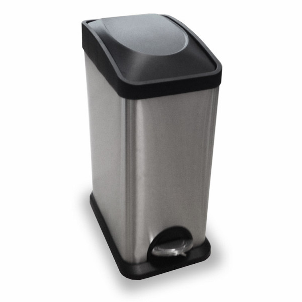 Koš z nožnim pedalom INOX