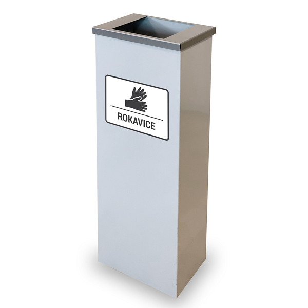 Koš za uporabljene rokavice 30L