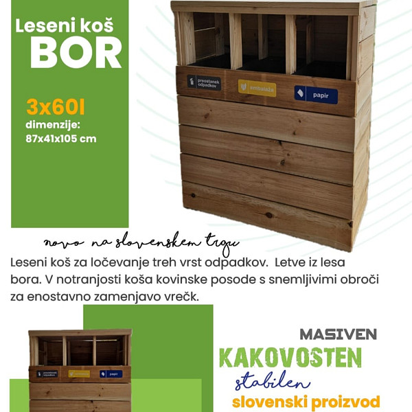 Leseni koš BOR